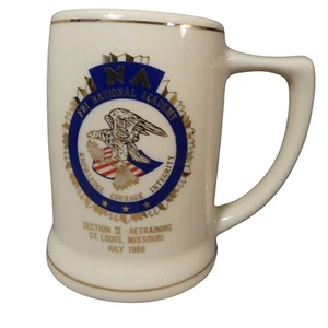 Anheuser-Busch FBI National Academy July 1988 Beer Stein Mug St Louis Made in US - Picture 1 of 8