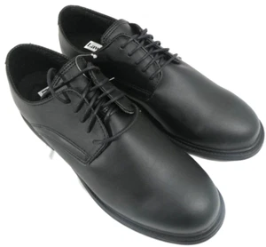 NEW W/O BOX LAWPRO FX075 MEN'S SIZE 10 MEDIUM OXFORD SHOES FX075 BLACK - Picture 1 of 5