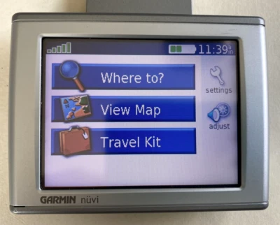 Garmin Nuvi 350 GPS English / Asian Languages BUNDLE with Accessories WORKING - Image 1 of 4