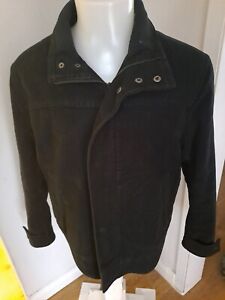 NEXT,  Black Jacket Coat size 44", 100% Cotton, Length 29", Arm 25" vgc