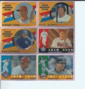 Gerardo Parra 2009 Topps Heritage  Rookie Star Chrome  Refractor # / 560 - Picture 1 of 1