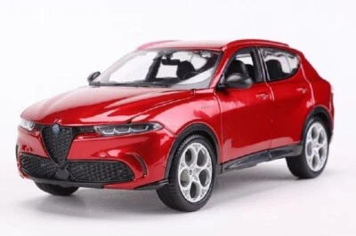 Bburago 1:24 Alfa Romeo Tonale Diecast Model Racing Car Red NEW IN BOX - Image 1 of 4