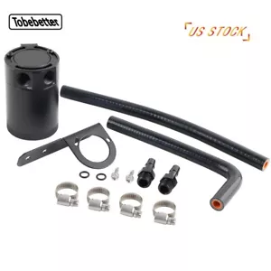 US Get This New Oil Separator Baffled Oil Catch Can for Your 2016+ Honda Civic - Picture 1 of 9