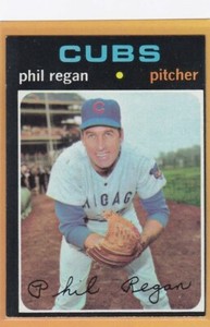 1971 TOPPS BASEBALL PHIL REGAN #634 CUBS EXMT *84500