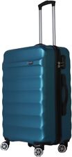 Poids léger 20 pouces à bagages anti-rayures ABS malachite vert GinzaTravel