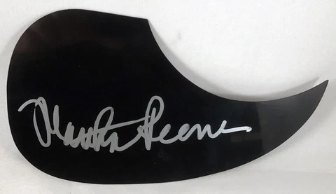 Martha Reeves and The Vandellas Signed Acoustic PickGuard 4 PSA/DNA COA Cover