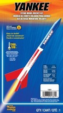 Estes Yankee flying scale model Rocket 1400ft! kit#1381