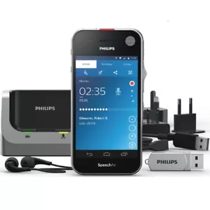 Philips PSP1100 SpeechAir Wi-Fi Smart Voice Recorder - Picture 1 of 5