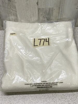 Hotel Collection Finest 30" x 55" Ivory Bath Towel New - Image 1 of 4