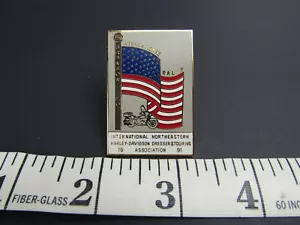 Harley-Davidson Dresser-Touring-Association Int'l. N.E.1991 Branson. MO Pin - Picture 1 of 4