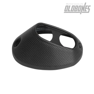 Ducati DesertX 22+ 100% Carbon Fiber Exhaust Pipe Ending Port Cover Matte - Picture 1 of 9