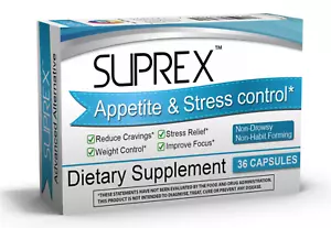 Suprex Appetite & Stress Control: 36 Capsules - Picture 1 of 12