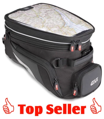 GIVI XS320 XSTREAM-BAG Tankrucksack Tanklock, 15-23 Liter erweiterbar, schwarz - Bild 1 von 4