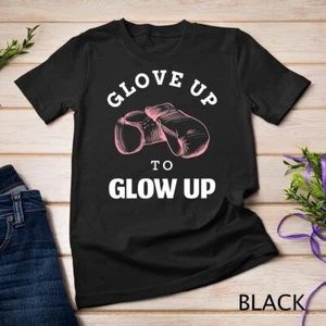 Camiseta unisex de boxeo o kickboxing con guantes para mujer - Imagen 1 de 15
