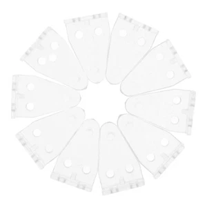 10 Pcs Plastic Simple Clear Blinds Hold Clips Parts Replacement - Picture 1 of 12