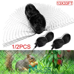 1/2x Anti Bird Netting Pond Net Protection Tree Crops Plants Fruits Garden Mesh - Picture 1 of 17