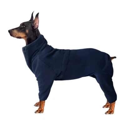 Dog Coat Jackets Winter Warm Polar Fleece Pet Dog Windproof Fleece Sweater Coats - Image 1 of 4