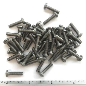(PKG of 50) 8-32 x 11/16” Machine Screw, Phillips Pan Head, Stainless Steel - Picture 1 of 2