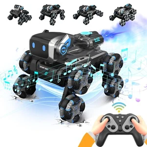 Robot Dog Toy for Kids,2.4Ghz Remote Control Dog Stunt Robot Dog 2nd Gen Remo... - Picture 1 of 8