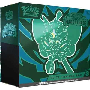 Pokemon Escarlata y Violeta Crepúsculo Mascarada Elite Entrenador Caja Nuevo y Sellado - Imagen 1 de 2