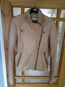 Chaqueta de cuero para mujer Gerard Darel talla 36 pequeña  - Imagen 1 de 14