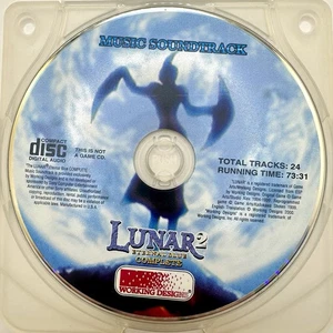 Lunar 2 Eternal Blue Complete Soundtrack CD Music OST Sega Disc Only - Foto 1 di 1