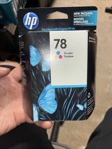 Genuine HP 78 Large tri-color ink cartridge NEW SEALED box 2013 EXPIRED NEW - Picture 1 of 11