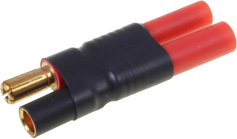 Robbe Modellsport Adaptador 4MM De 5,5MM Contacto Sistema Conexión Toma = Negro - Imagen 1 de 1