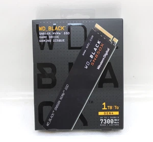 WD BLACK SN850X 1TB GEN 4 NVMe SSD up to 7300 MB/s GAME DRIVE / NEW, FREE SHIPP. - Picture 1 of 7