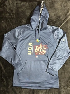 USA Baseball Herren Kapuzenpullover von Majestic Mens Medium - Bild 1 von 11