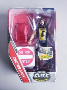 WWE Elite Collection Flashback Cactus Jack Action Figure With Props - Picture 1 of 6