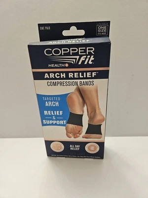 Copper Fit健康拱形缓解压缩带男女通用最适合 — 第 1/4 张图片