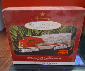 Hallmark 1997 1950 Santa Fe F3 Diesellok Lionel Trains #2 Neu in OVP - Bild 1 von 3