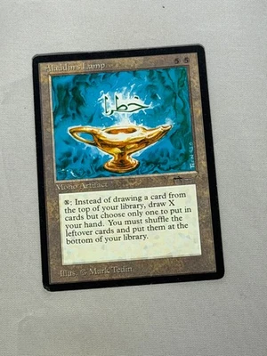 MTG Aladdin's Lamp Arabian Nights Magic the Gathering - Image 1 of 2