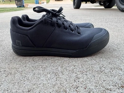 Fox Racing Union Canvas Mountain Bike Shoes Black, Size 10 US 43 EU And LG Glove - Image 1 of 4