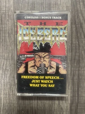 Ice-T - Freedom Of Speech… Just Watch What You Say Audio Cassette (1989) - Image 1 of 4