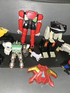  Vintage Lot Of Power Rangers Figures Bandai  - Picture 1 of 4