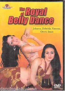 The Royal of Bellydance: watch 5 Arabic Dancers best belly dance ~NTSC Movie DVD - Picture 1 of 2