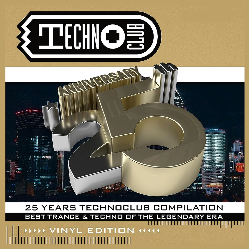 LP 25 Years Technoclub Compilation Vol. 1  von Various Artists 2LPs Coloured Vin - Bild 1 von 1