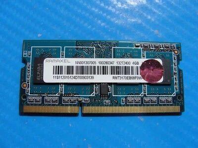 Lenovo Y510p Ramaxel 4GB Memory RAM SO-DIMM RMT3170EB68F9W 11201512 - Image 1 of 2