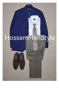 RALPH LAUREN blue Blazer Size 40R 70٪ wool - Picture 1 of 19