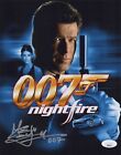Maxwell Caufield Signed 8x10 007 Nightfire James Bond Autograph Photo JSA COA