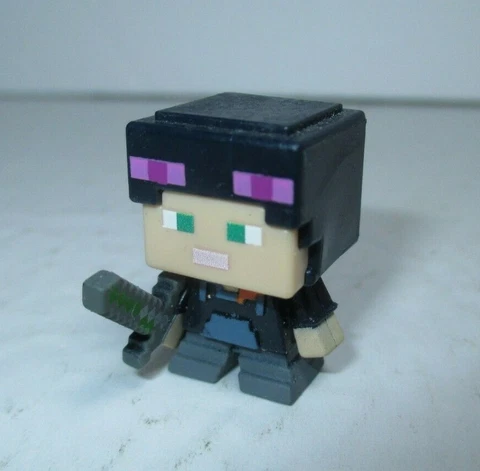 Minecraft Mini-Figures Spooky Series 9 1" Alex w/ Enderman Hoodie Figure Mojang Cover