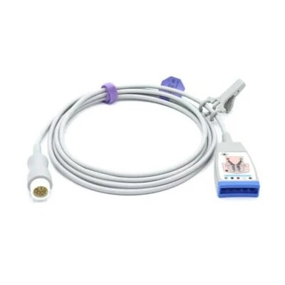 Philips 12 pin 5 Leads ECG EKG Trunk Cable Agilent, Heartstart, Intellivue  - Image 1 of 3