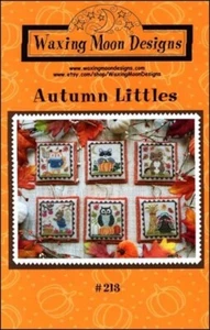 Waxing Moon Designs counted cross stitch leaflet ~ Autumn Littles ~ #213 - Picture 1 of 2