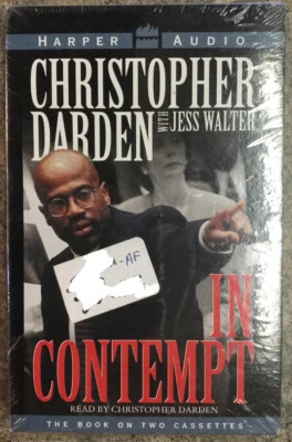 In Contempt Christopher Darden with Jess Walter Harper Audio Book 1996 Brand New - Image 1 of 3