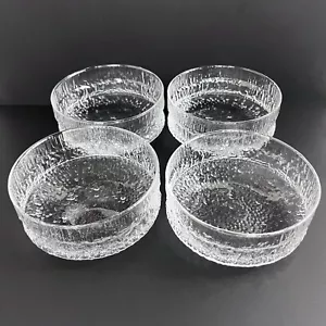 Cuencos de postre de vidrio vintage iittala Paadar con:11 cm juego de 4 tapio aktivkala en caja - Imagen 1 de 8