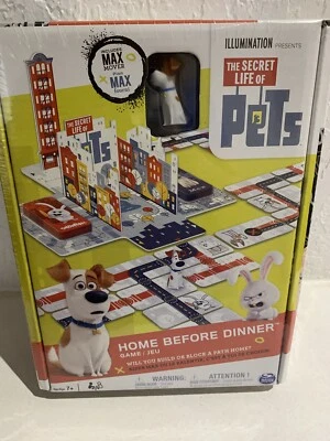 The Secret Life Of Pets Home Before Dinner Board Game New Family Game Night - Image 1 of 4