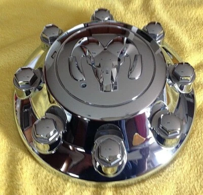 DODGE RAM 2500 3500 OEM CHROME WHEEL CENTER CAP HUBCAP NOT FOR DUALLY - Image 1 of 4