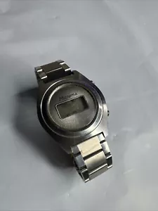 Vintage Microma Early Digital Mens Watch As Is Untested - Picture 1 of 6